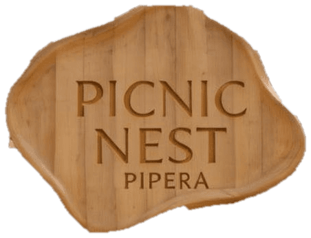 Picnic Nest wooden sign