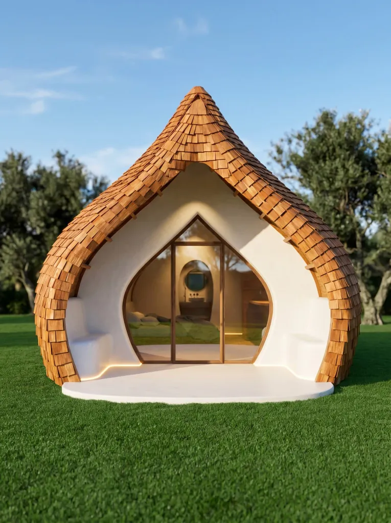 Organic hotel room