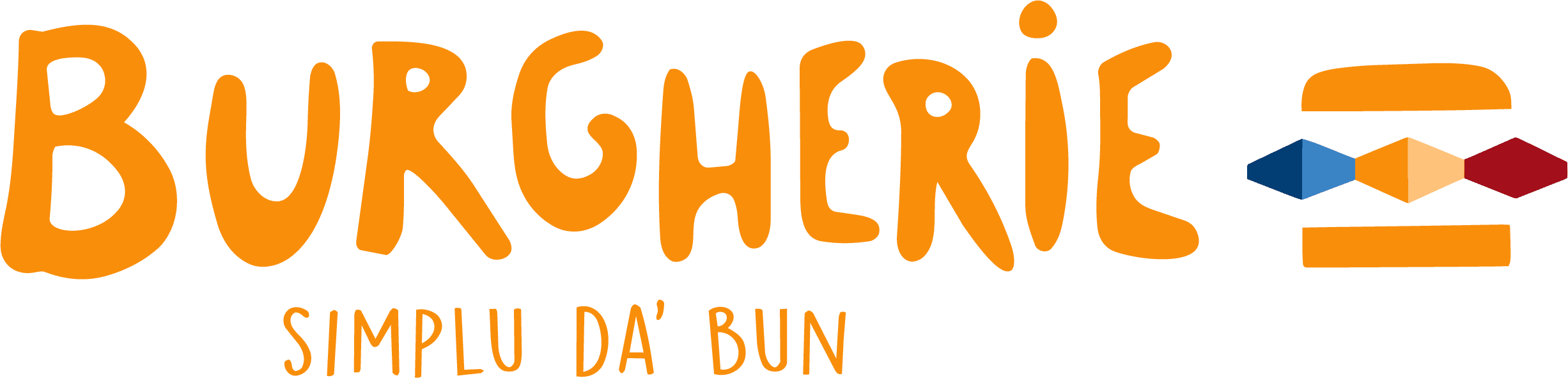Logo Burgherie — Simplu Da' Bun